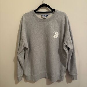 Outdoor Voices Light Gray Crewneck Sweater